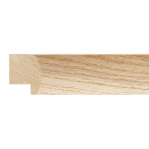 28x19mm Raw Ash Cushion Moulding