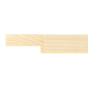 22x47mm Raw Tulip Flat Moulding