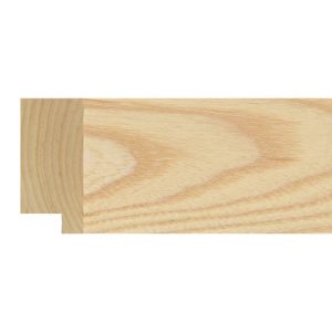42x22mm Raw Ash Flat Moulding