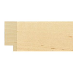 41x21mm Raw Lime Flat Moulding