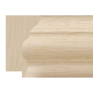 67x35mm Raw Obeche Scoop Moulding