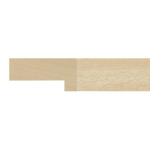 22x47mm Raw Obeche Flat Moulding