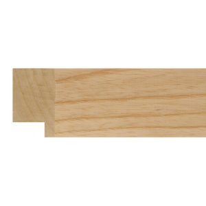 34x21mm Raw Ash Flat Moulding
