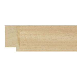34x21mm Raw Obeche Flat Moulding