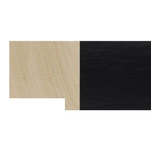 46x47mm Matt Black Block Moulding