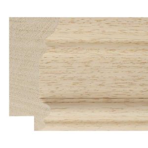77x34mm Raw Obeche Step/Scoop Moulding