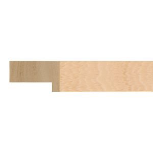 20x33mm Raw Koto Flat Moulding