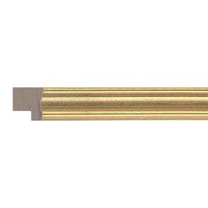 16x15mm Antique Gold Scoop Moulding