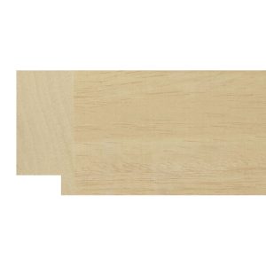 47x22mm Raw Obeche Flat Moulding