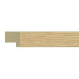 20x20mm Raw Ash Flat Moulding