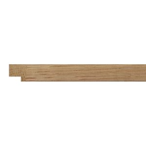 12x12mm Raw Oak Flat Moulding