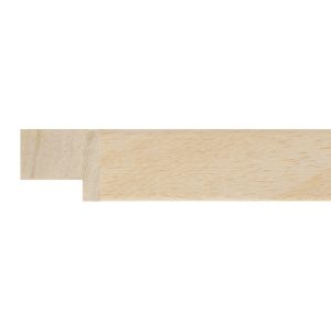 27x22mm Raw Koto Flat Moulding