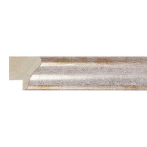 23x22mm Ivory & Gold Scoop Moulding
