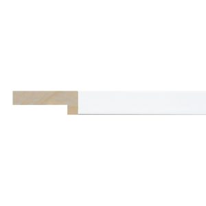 12x21mm Gloss White Monochrome Box Moulding