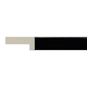 15x30mm Gloss Black Monochrome Box Moulding