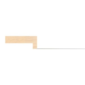 15x30mm Gloss White Monochrome Box Moulding