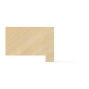 39x52mm Gloss White Monochrome Box Moulding