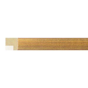 14x13mm Gold Flat Moulding