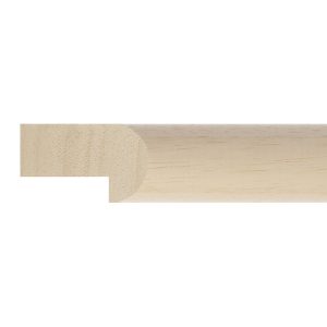 24x39mm Raw Obeche Cushion Moulding