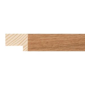 21x22mm Oak Veneer Flat Moulding
