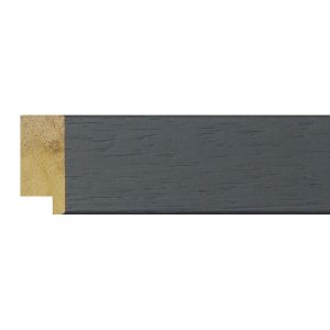 30x13mm Grey Ashford Flat Moulding