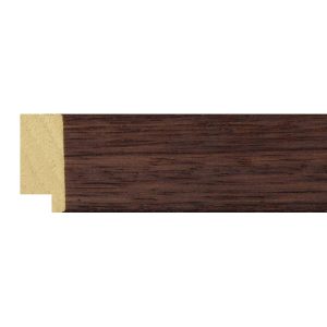 30x13mm Walnut Ashford Flat Moulding
