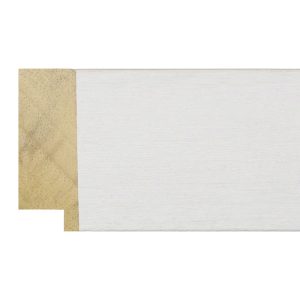 54x20mm White Ashford Flat Moulding