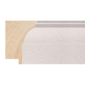52x35mm White Amberley Scoop Moulding