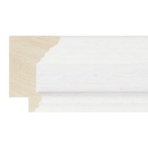 52x35mm White Casterbridge Step Moulding