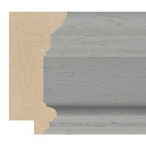 84x40mm Pale Grey Casterbridge Step Moulding