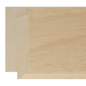 84x28mm Raw Obeche Flat Moulding