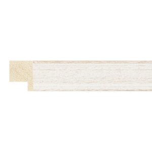 20x16mm Whitewash Flat Moulding