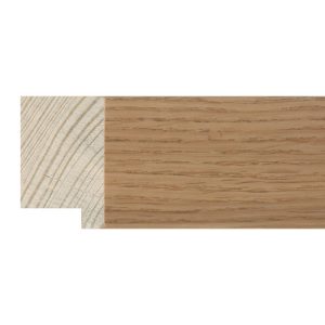 41x20mm Oak Veneer Flat Moulding