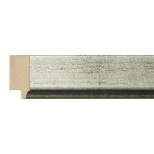 28x12mm Antique Silver Step Moulding