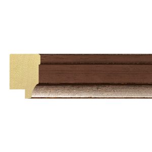 29x20mm Maroon/Silver Lip Burnham Step Moulding