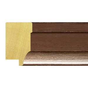 49x30mm Maroon/Silver Lip Burnham Step Moulding