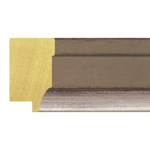 49x30mm Pale Grey/Silver Lip Burnham Step Moulding