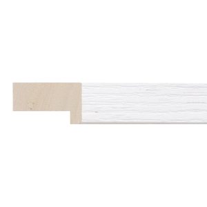 20x33mm White Flat Moulding