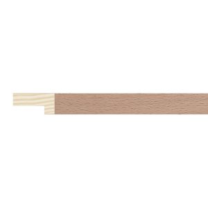 10x20mm Beech Veneer Maiella Flat Moulding