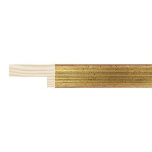 15x30mm Antique Gold New York Flat Moulding
