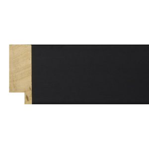40x15mm Matt Black Lyndhurst Flat Moulding