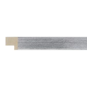 15x15mm Antique Silver Flat Moulding