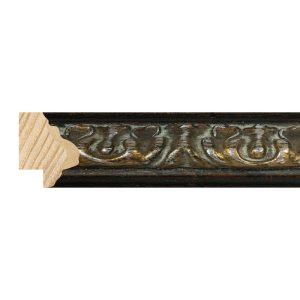 25x20mm Decorative Black Versailles Reverse Moulding