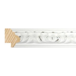 25x20mm Decorative White Versailles Reverse Moulding