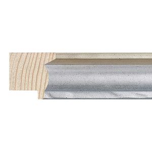 31x30mm Silver Siena Step Moulding