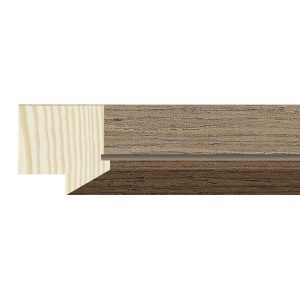 30x30mm Walnut 2-Tone Pollino Bevel Moulding