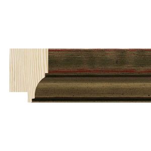 36x30mm Copper Elise Scoop Moulding