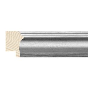30x21mm Silver LUXE Seville Scoop Moulding