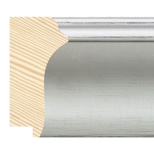 78x38mm Distressed White LUXE Seville Scoop Moulding