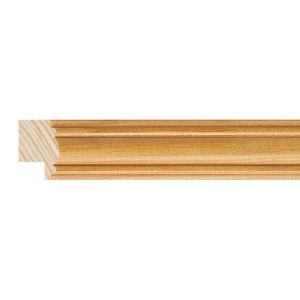 20x13mm Antique Pine Scoop Moulding